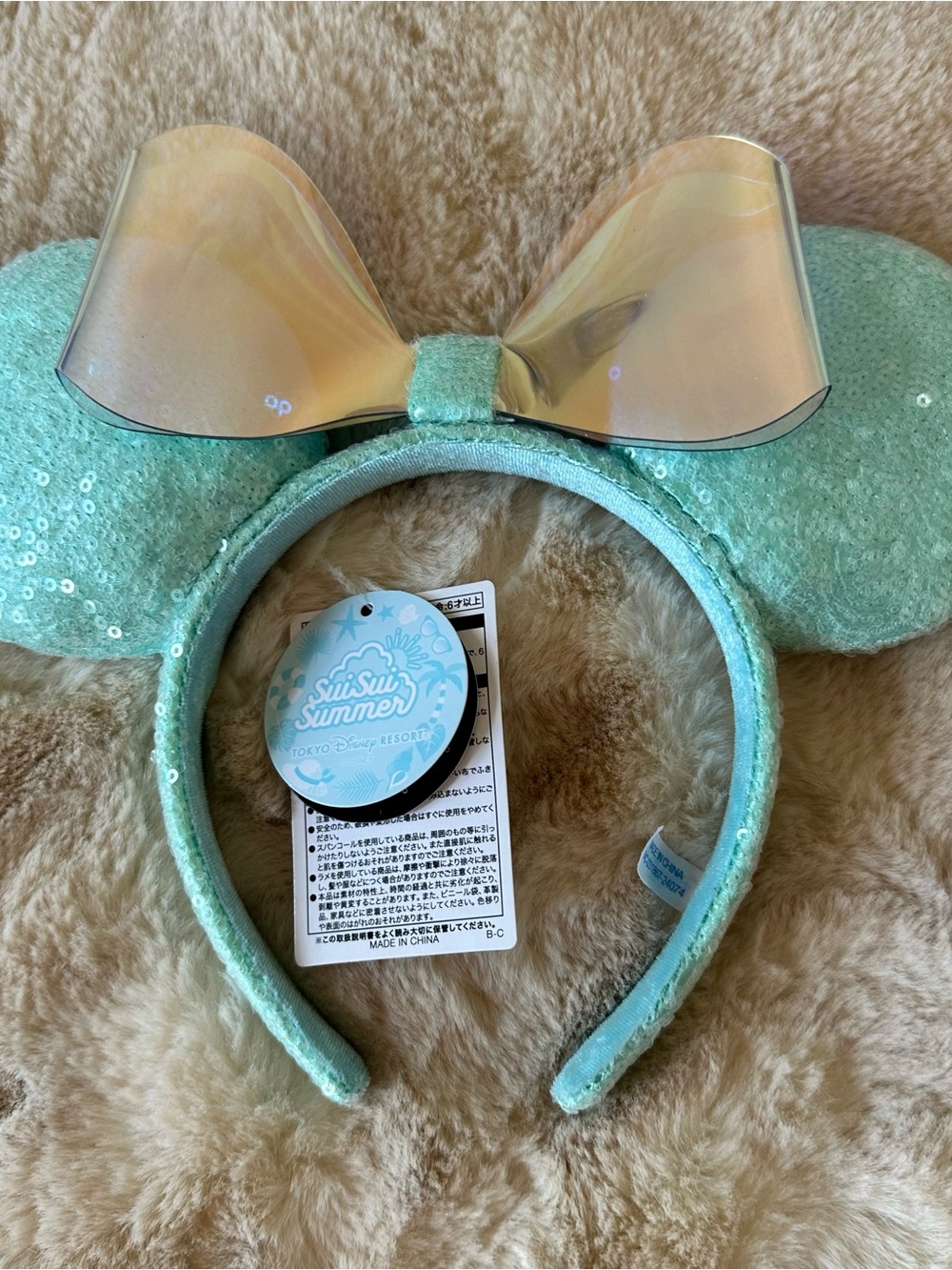NWT DisneySEA Tokyo Mermaid/ Ariel / Seashell Ears - Picture 2 of 5